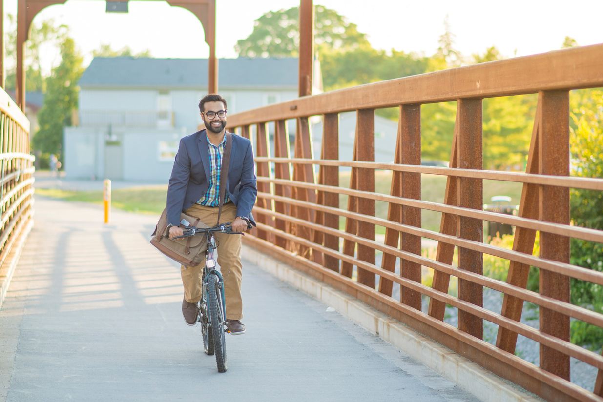 Happy to Bike to Work